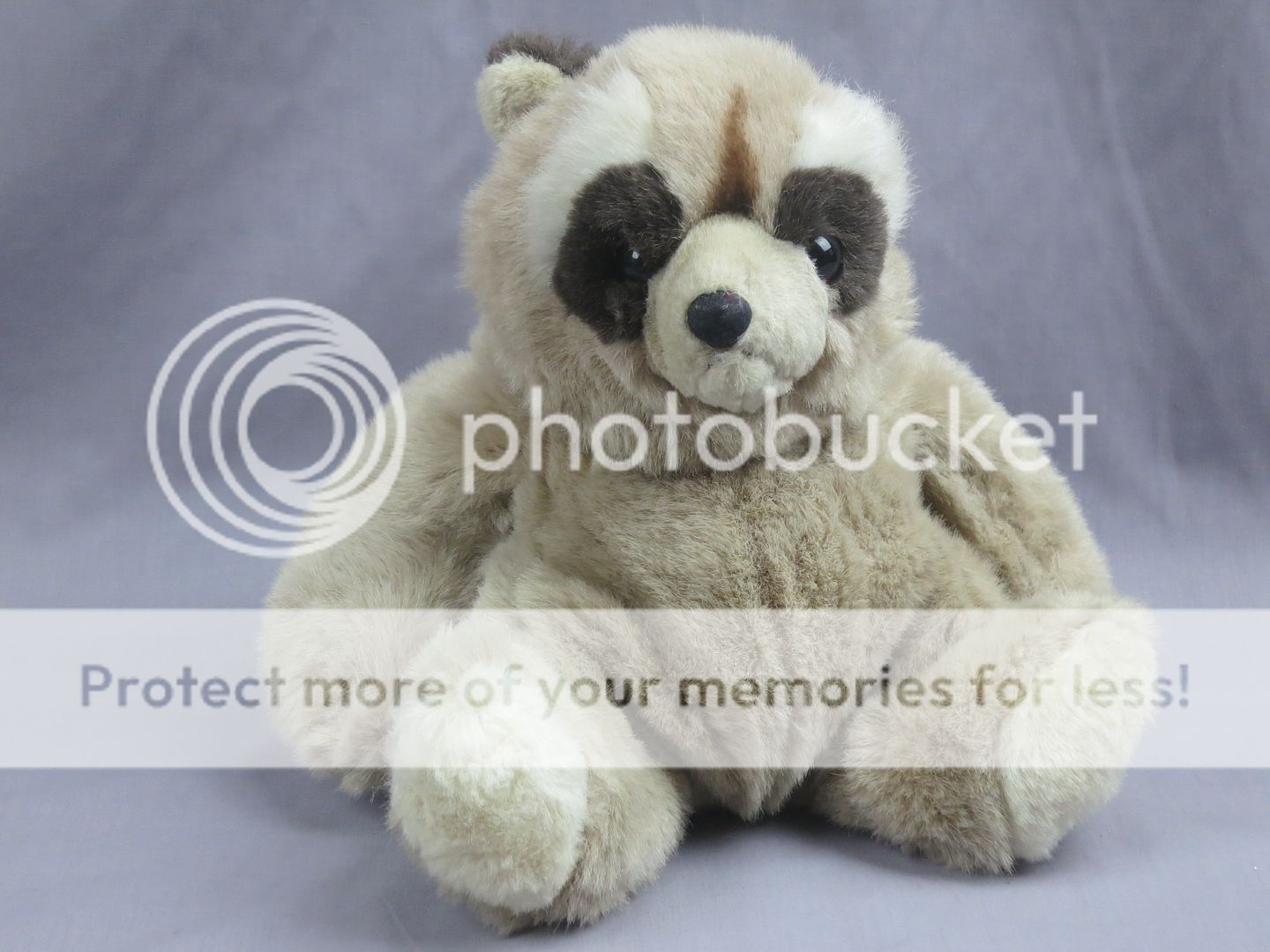 stuffed racoon dog toy